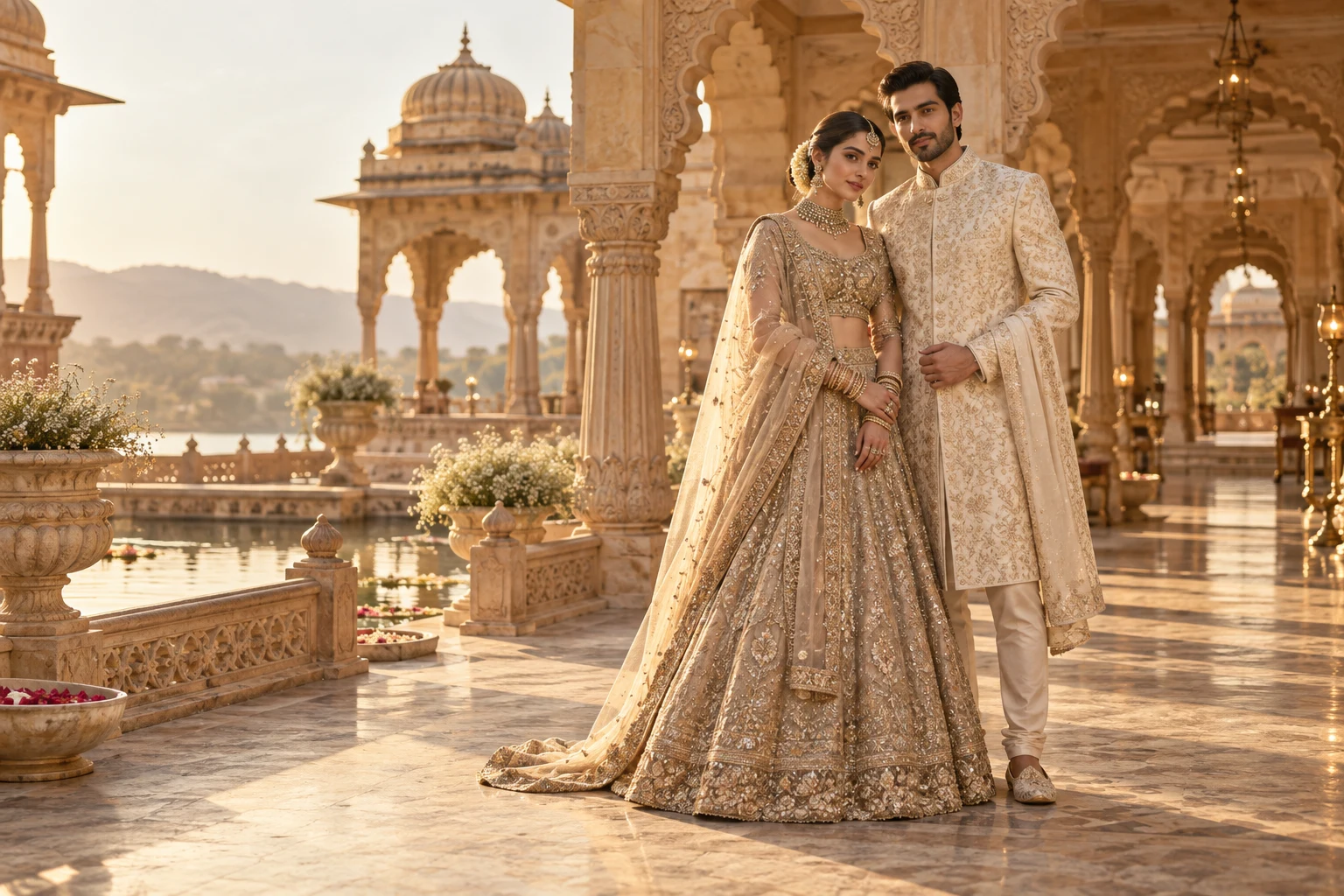 The Wedding Edit — illustrative fashion concept